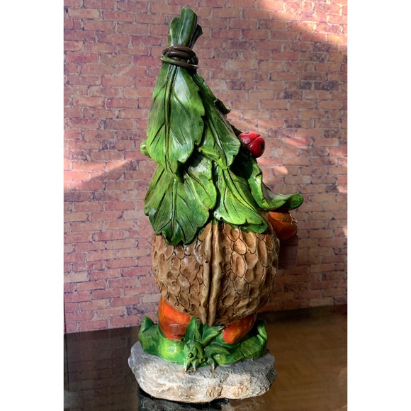 9" Welcome Spring Gnome Figurine - Picture 5 of 5